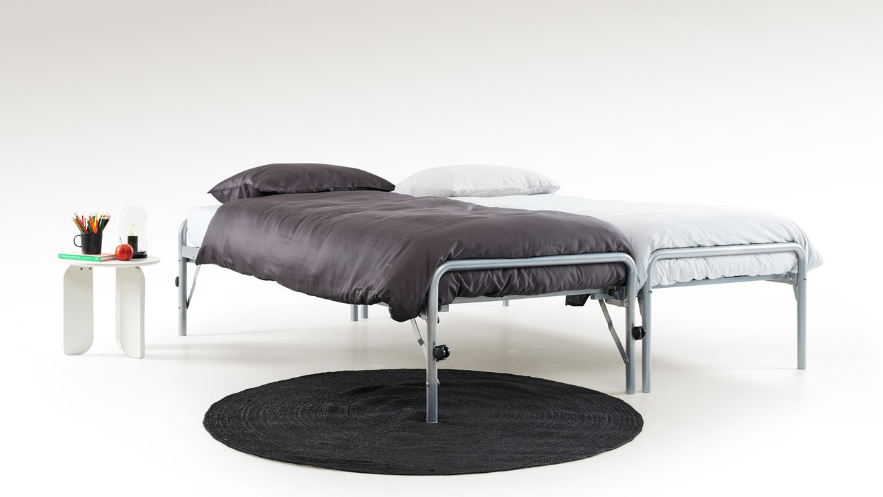 Bed met onderschuifbed Doppia Beter Bed