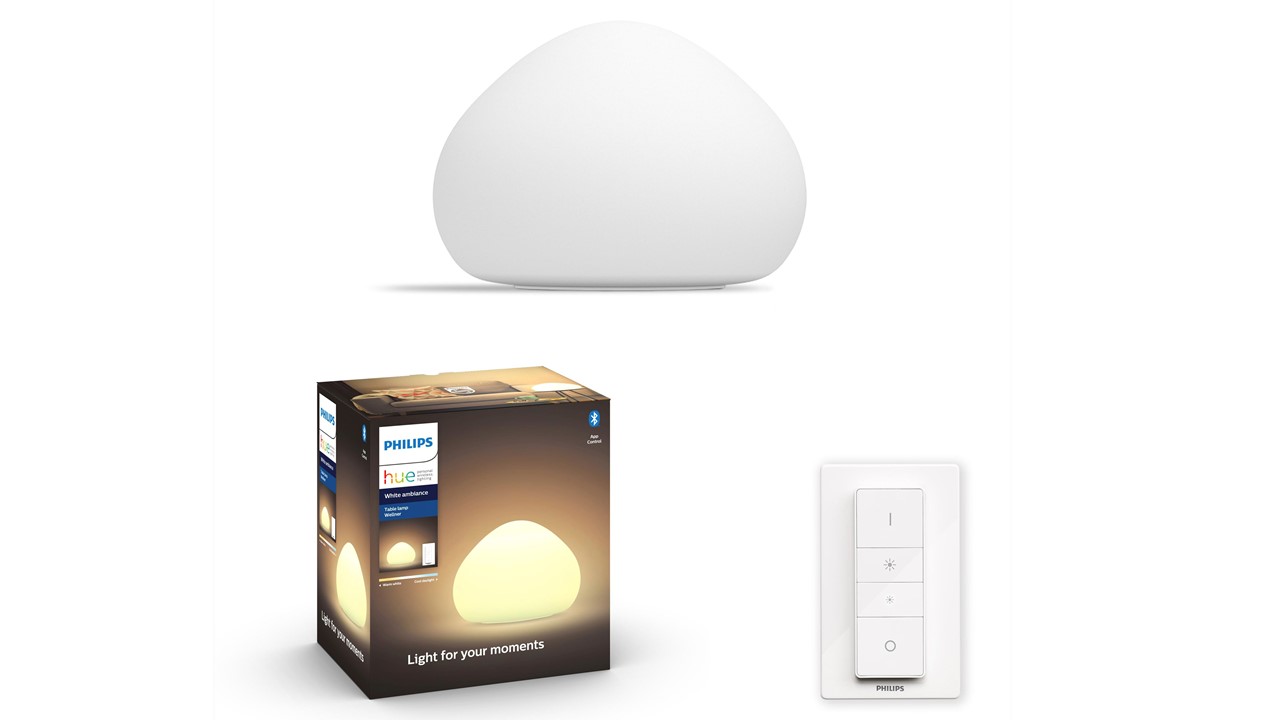 Philips hue white ambiance wellner hot sale table lamp