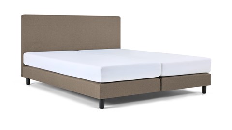 Box Ambra vlak met Silver Pocket Deluxe Foam matras