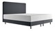 TEMPUR® boxspring FORM™ Classic vlak, dark grey