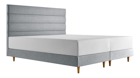 TEMPUR® boxspring FORM™ Horizontal vlak, light grey