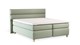 Boxspring Solid Lina vlak met gestoffeerd matras, light grey