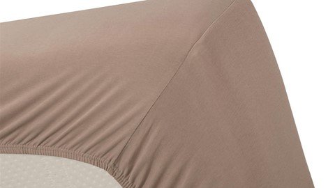 Hoeslaken Beddinghouse Lycra, taupe