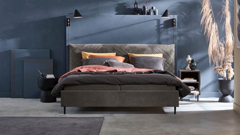 Bed Sapphire, grey