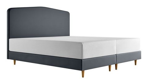 TEMPUR® boxspring FORM™ Geometric vlak, dark grey