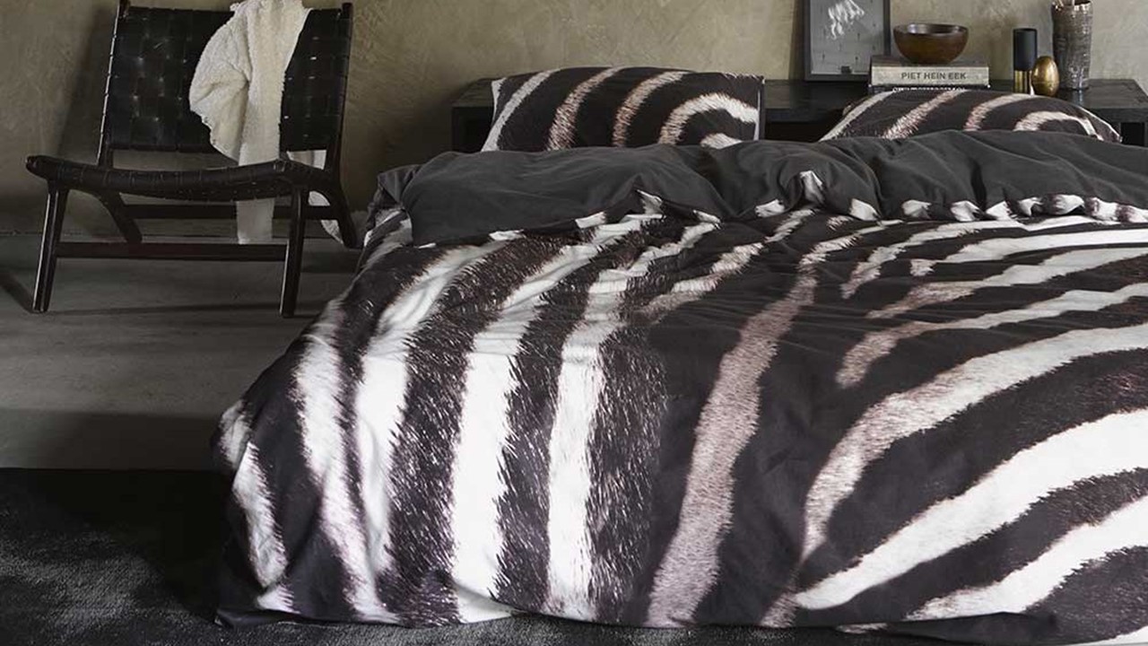 Ham verbergen kruis dekbedovertrek Zebra | Beter Bed