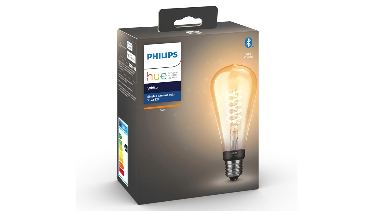 Verlichting Philips Hue Filamentlamp White Edison ST72/E27 |