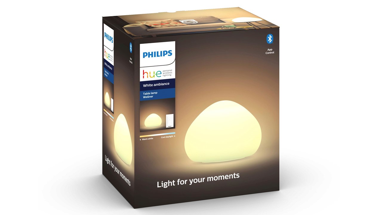 legaal medley studie Verlichting Philips Hue Wellner tafellamp White Ambiance Wit | Beter Bed