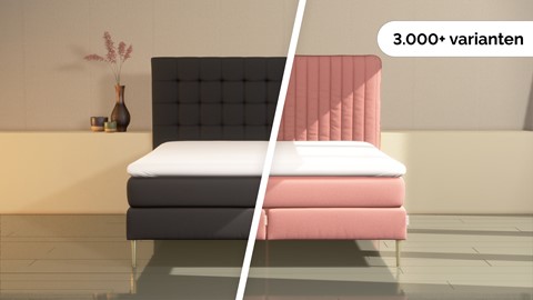 Boxspring configurator B Bright