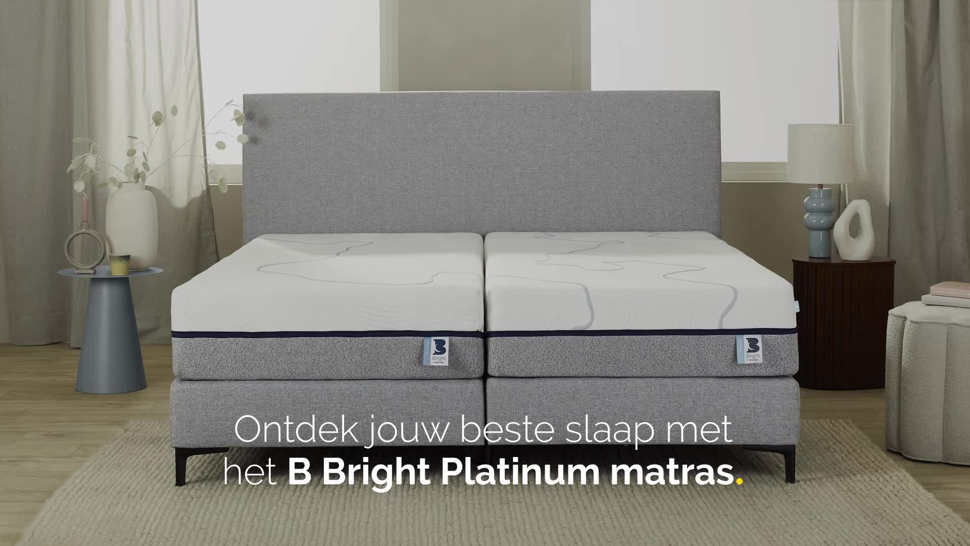 B Bright Platinum productvideo - Beter Bed 