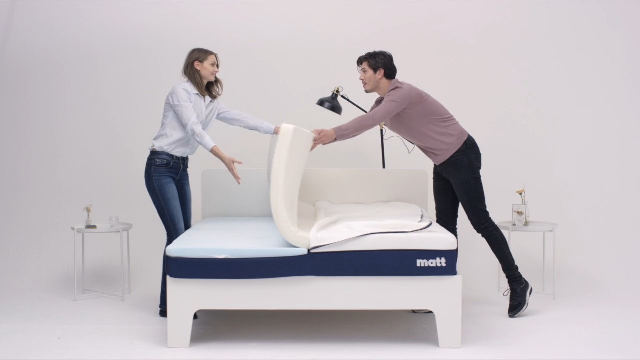 Matt Sleeps instructievideo matras aanpassen