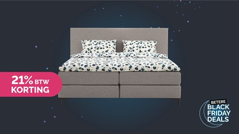 Black Friday boxspring grijs