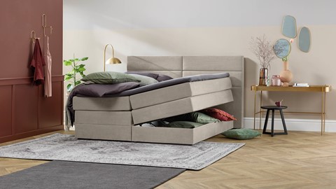 Boxspring met opbergruimte kopen Shop online Beter Bed